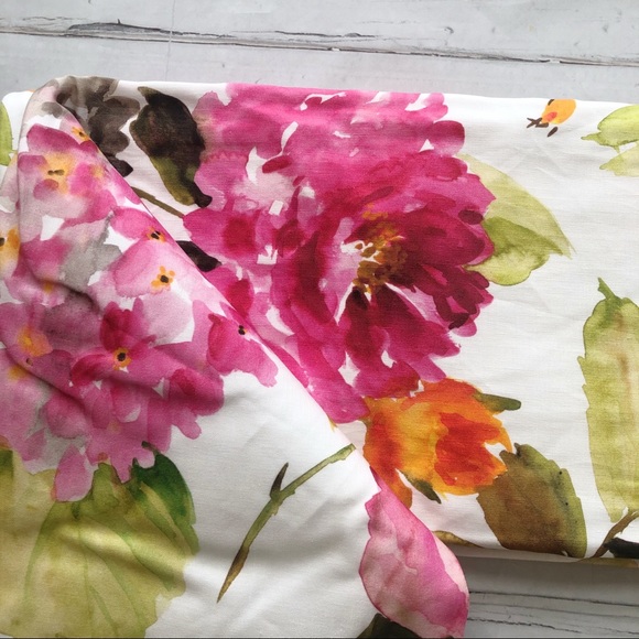 PiuBelle Portugal Queen Duvet Cover Set Floral - Picture 9 of 10